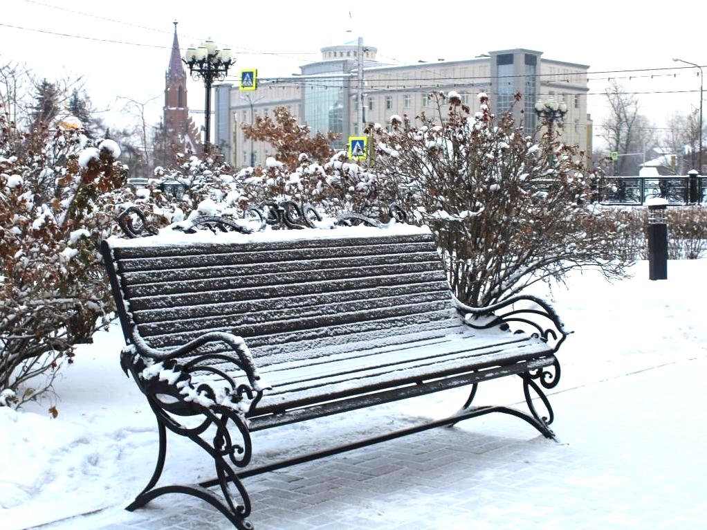 Небольшой снег ожидается в Иркутске ночью