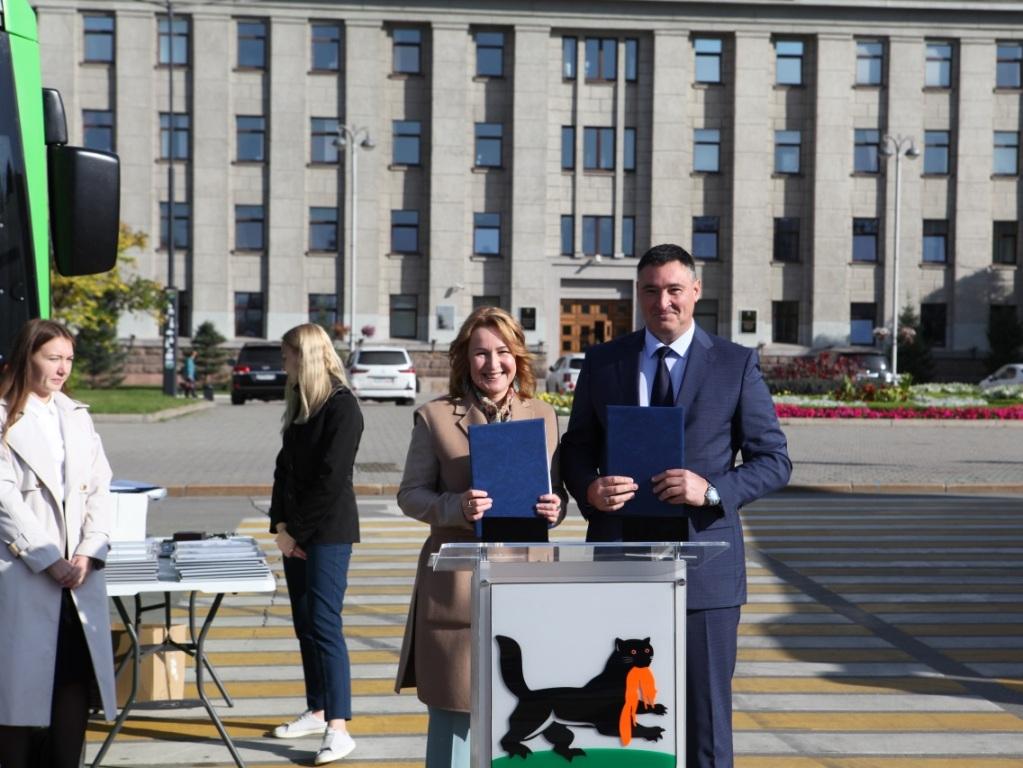 Мэрия Иркутска и Сбербанк подписали соглашение о сотрудничестве