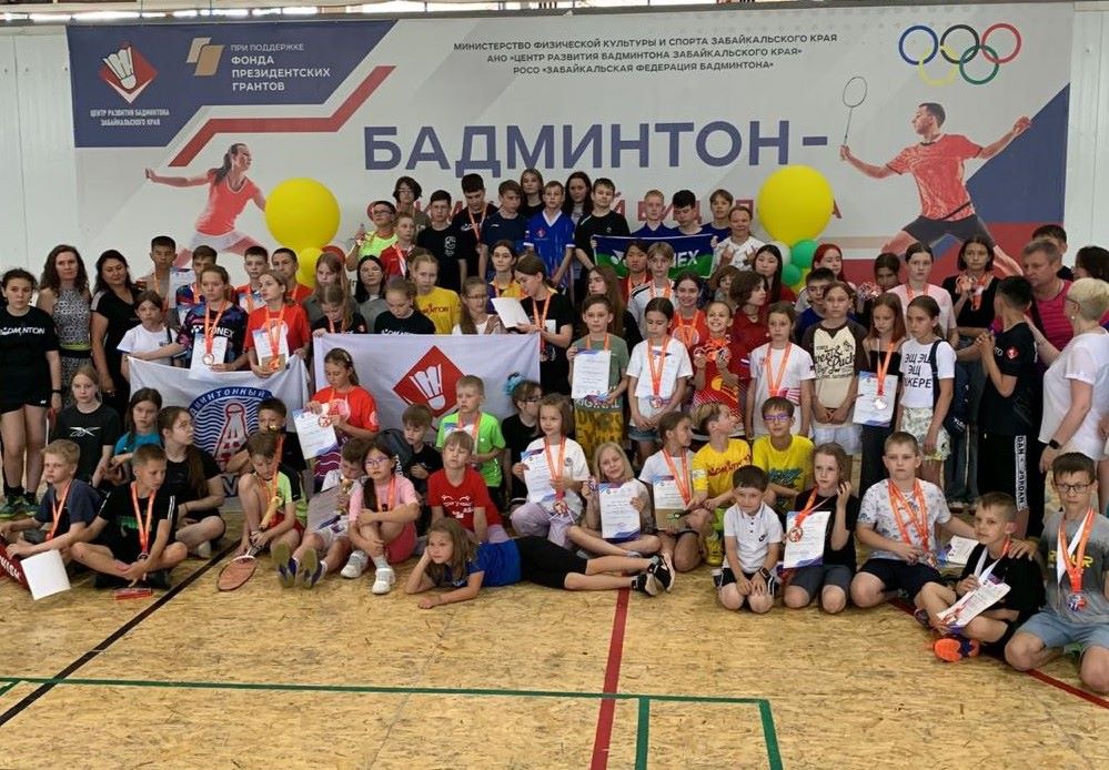 Спортсмены Приангарья стали победителями и призерами соревнований по бадминтону «Солнечное Забайкалье»