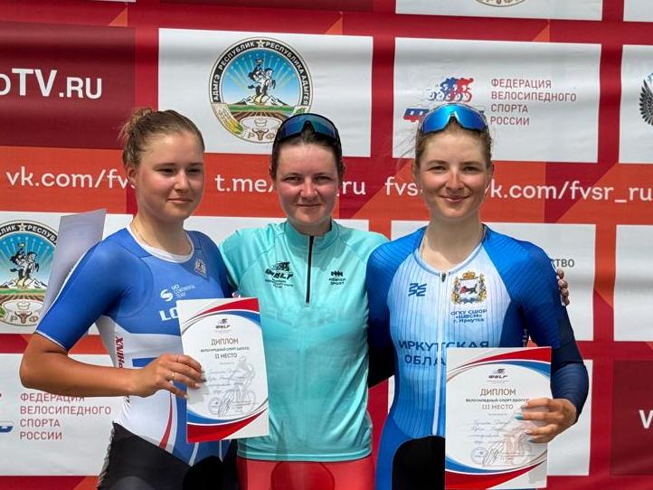 Велогонщица Дарья Бунеева заняла третье место на I этапе Кубка России в многодневной гонке