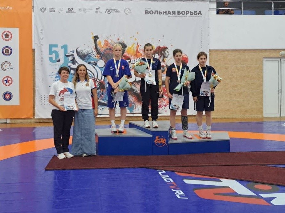 Спортсмены Приангарья выиграли три медали на Спартакиаде учащихся России по вольной борьбе