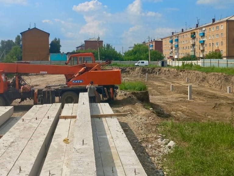 В Зиме приступили к строительству многоквартирного дома для переселенцев