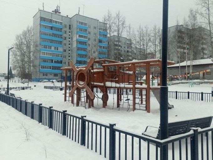 В Усть-Илимске по нацпроекту «Жилье и городская среда» создали общественное пространство для семейного отдыха
