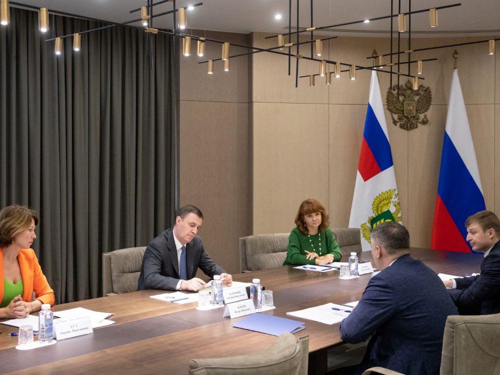 Дмитрий Патрушев и Игорь Кобзев обсудили перспективы развития АПК Иркутской области