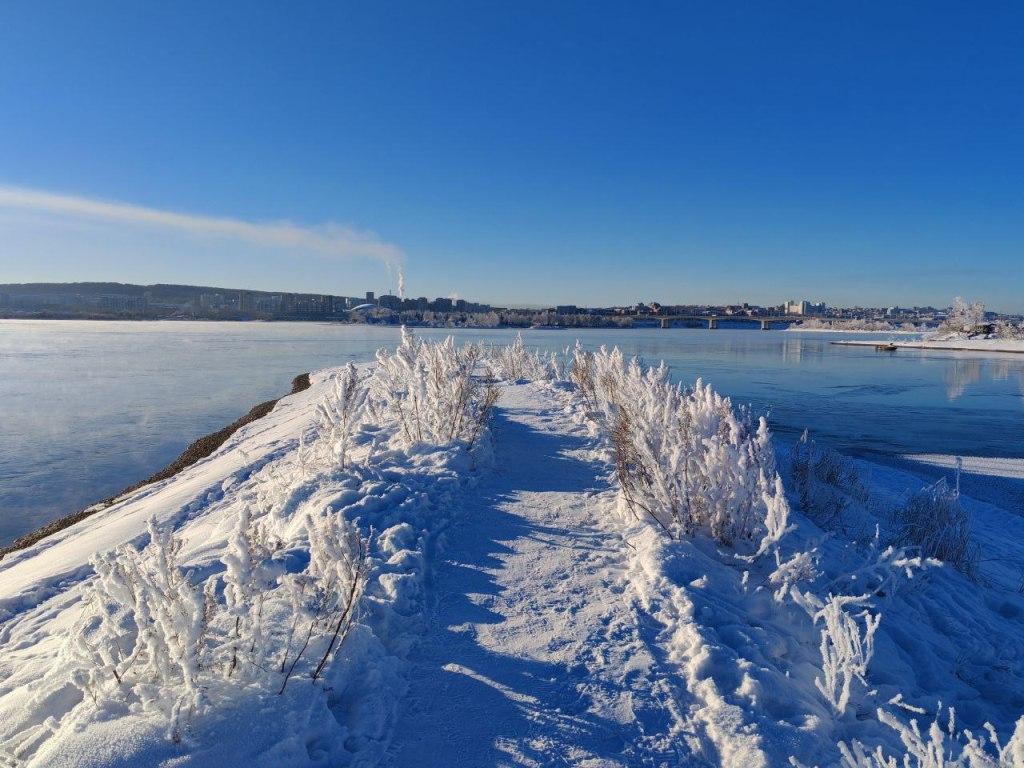 Ночью -29°, днем -17° ожидается в Иркутске